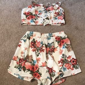Matching two piece outfit